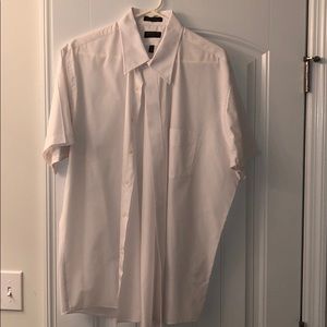 Arrow Shortsleeve white dress shirt